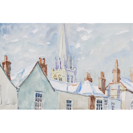Chichester Roof Tops Signed Limited Edition Giclee Print